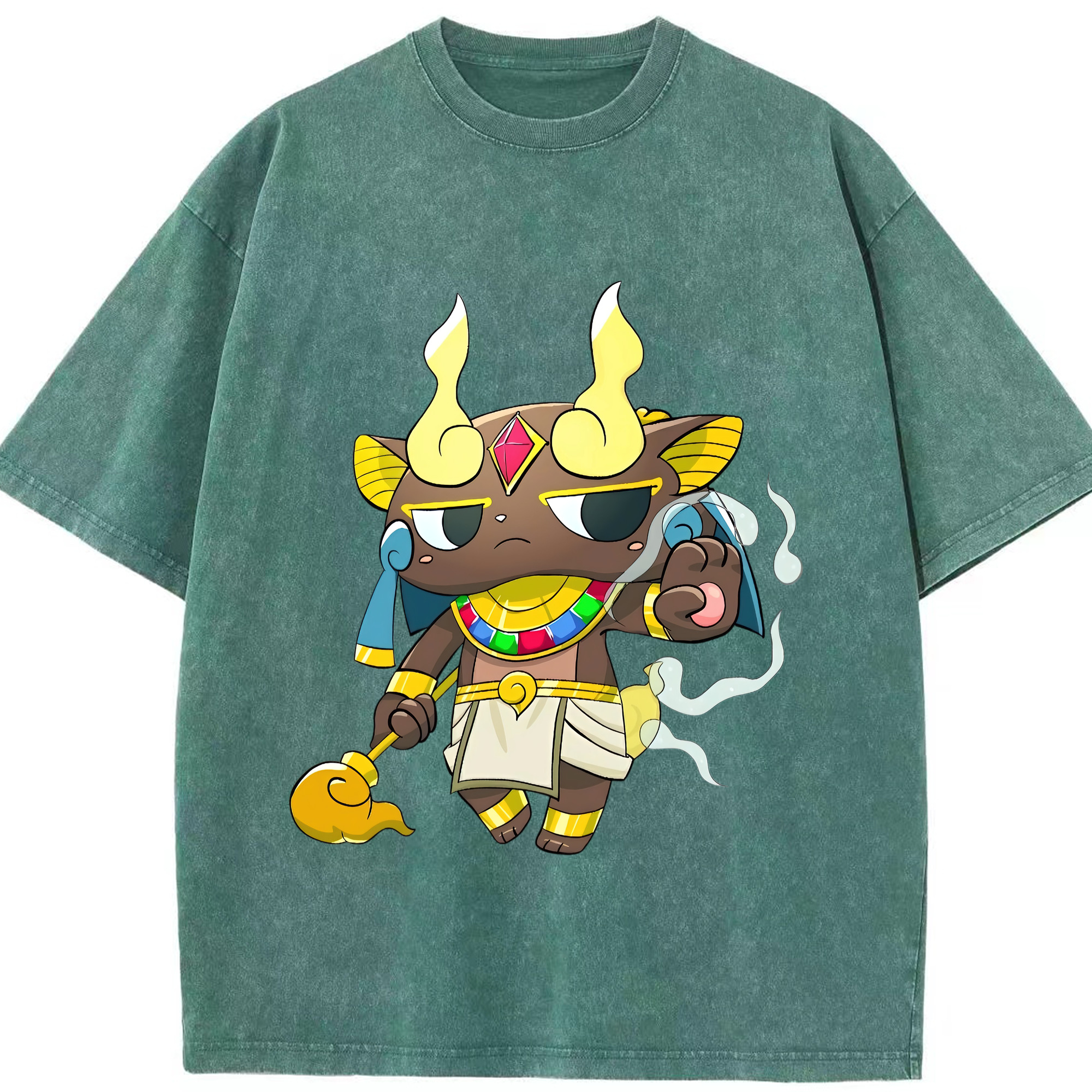 （画像用） 妖怪ウォッチ Yo-kai Watch 綿100% ヴィンテージ風 半袖Tシャツ（フロントプリント）